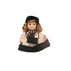 Antique Porcelain Doll 3inch Vintage Doll